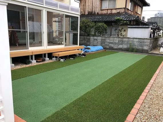 滋賀県草津市人工芝施工実績