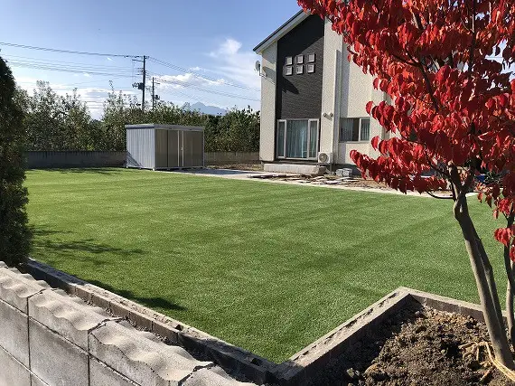 青森県南津軽郡人工芝施工実績