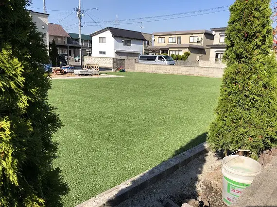 青森県南津軽郡人工芝施工実績