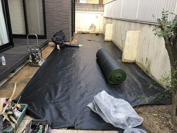 兵庫県尼崎市人工芝施工実績