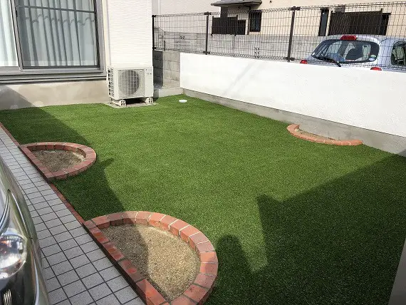 兵庫県尼崎市人工芝施工実績