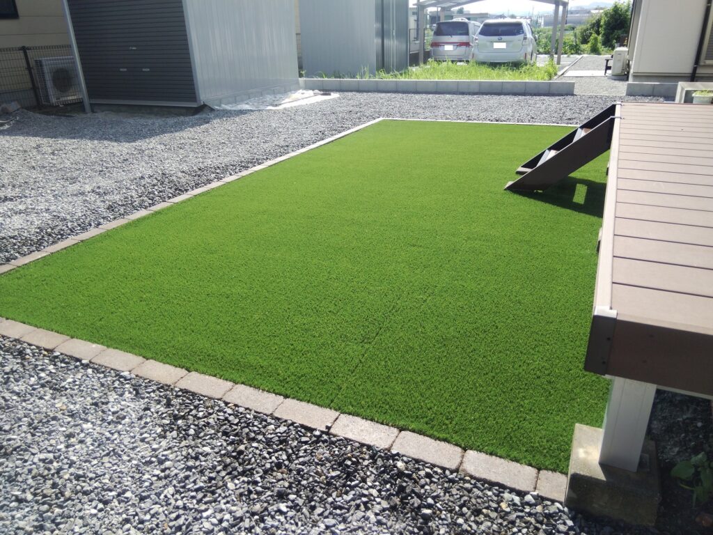 静岡県浜松市人工芝施工実績
