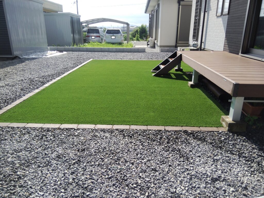 静岡県浜松市人工芝施工実績